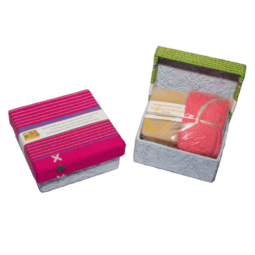 Shower Kit Gift Box- Natural Coconut Oil Soaps